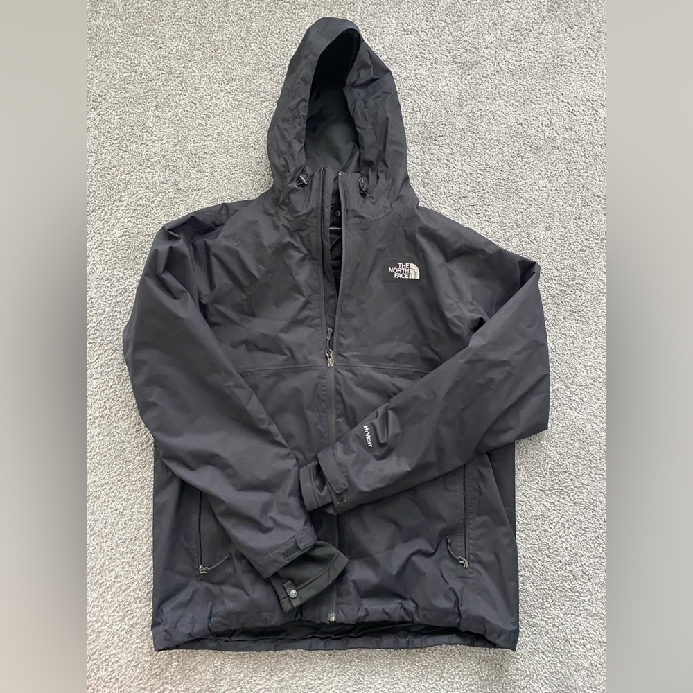 NorthFace HyVent 3 in 1 Men’s Coat Size L